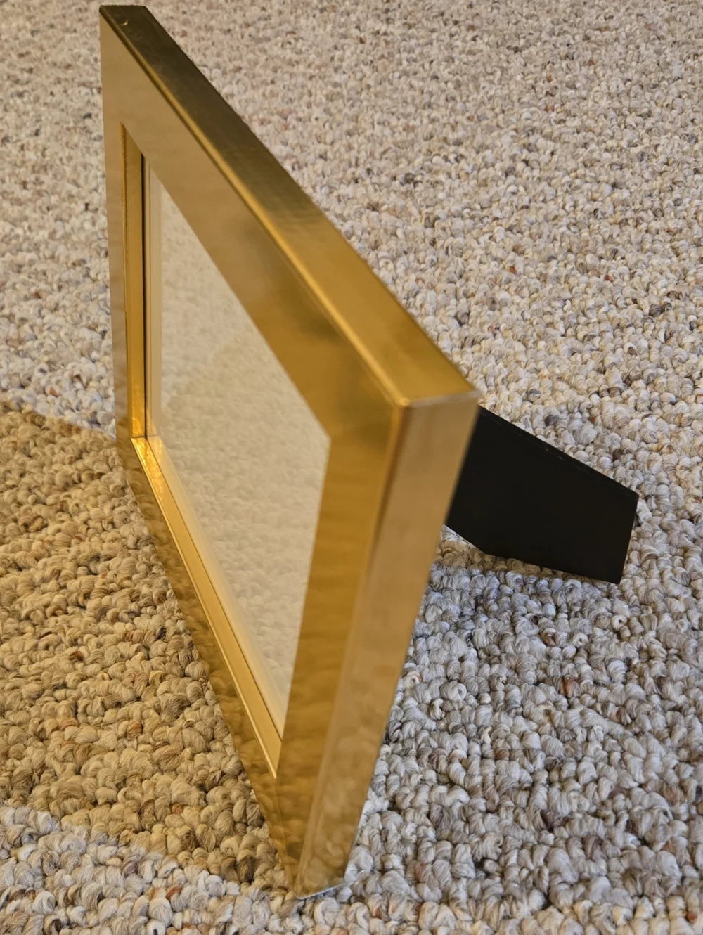 Brushed Brass Look Wood Frame - 4.5